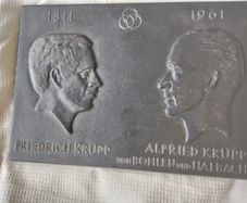 Krupp Memorial Plaque