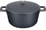 Casserole Dish With Lid, Medium 4L/24 cm, Lightweight Cast Aluminium, Induction Hob And Oven Safe (FREE POSTAGE)