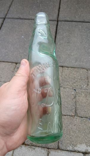 Vintage Downs Ennis codd neck bottle