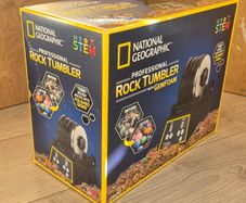 National Geographic Professional Rock Tumbler Kit with GemFoam STEM set without stones