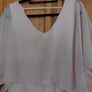 Villa cream summer capelet  top (free postage) Image 2