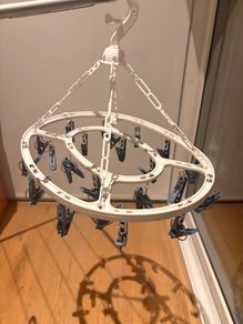 Hanging Drying Rack with Clips
