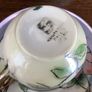 vintage 1950s Japanese hand painted lusterware 6 cups and saucers Image 3