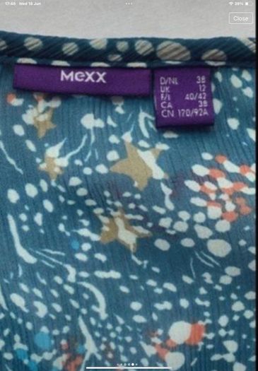 dress Mexx dress size 12 kimono inspired
