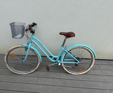 Elops Kids City Bike - Mint Green