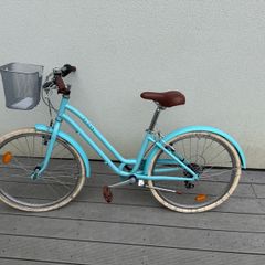 Elops Kids City Bike - Mint Green