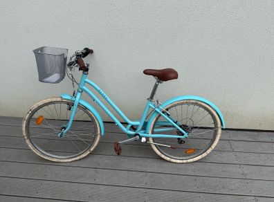 Elops Kids City Bike - Mint Green
