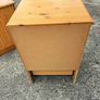 Lovely three drawer pine locker Image 4