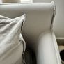 Sofa com Isaac 3 Seater Sofa in Stone 100 Cotton Image 5