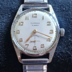 mens vintage Corso  watch 15 jewels Antimagnetic