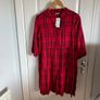 NWT ladies tartan dress size 8 Image 2