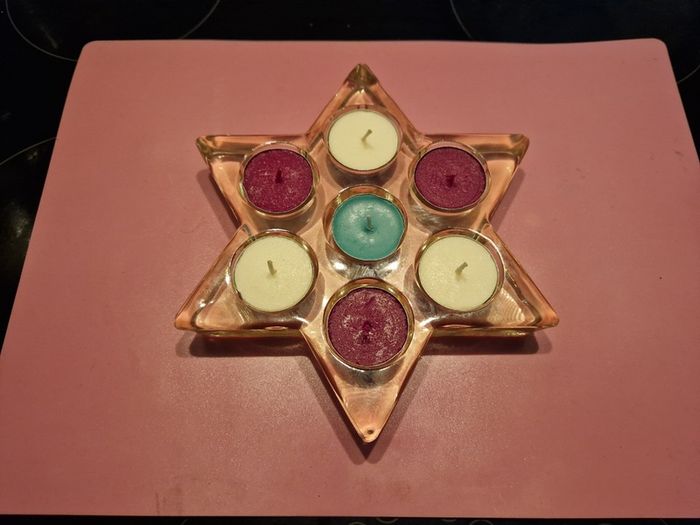 3 Table Centre Piece Tea Light Holders