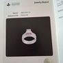 18k White Gold Natural Diamond Bridal Set  Certified Image 7