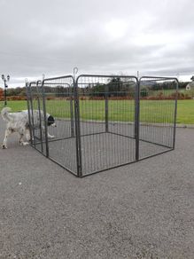 New 8 Panel Dog Enclosure Kennel Free Delivery