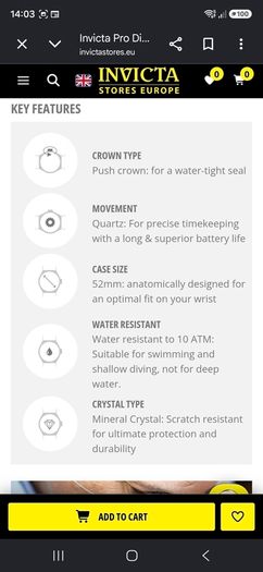 Invicta Pro Diver Watch