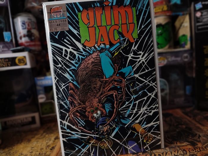 Grim Jack ! Issue #44 ! Copper Age Comic from 1988 ! by First !