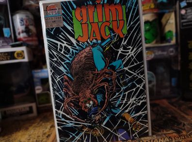 Grim Jack ! Issue #44 ! Copper Age Comic from 1988 ! by First !