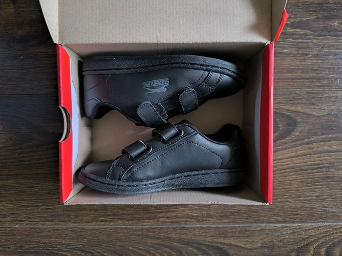Black boys trainers slazenger shoes