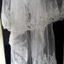 2 Tier Finger Length Bridal Veil Image 5