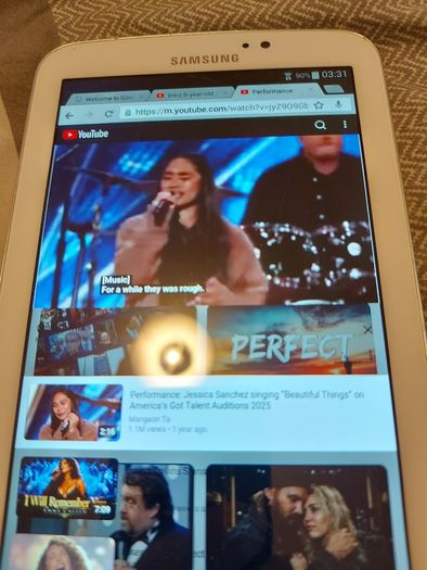 Samsung Galaxy Tab, 7 inch, 8GB, Model SM-T210, in excellent condition
