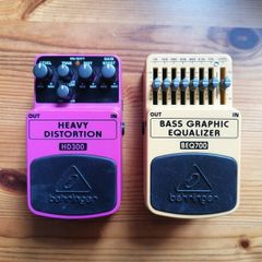 Guitar/Bass effect pedals