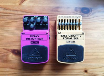 Guitar/Bass effect pedals