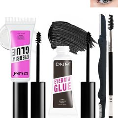 Brand New Eyebrow Gel Set 2-piece Black & Clear Long-lasting Waterproof Styling Kit