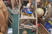 Vintage Wooden Step Ladder