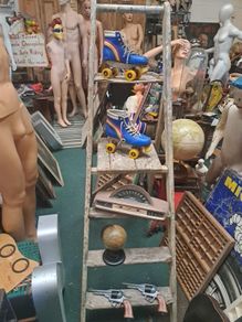 Vintage Wooden Step Ladder
