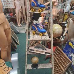 Vintage Wooden Step Ladder