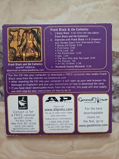 2 Frank Black CDs