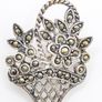 Past Times Silver And Marcasite Brooch In Original Box Image 2