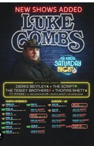 2 luke combs tickets