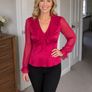 Karen Millen Fuschia Blouse Image 2