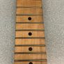 Fender telecaster Squier maple neck fretboard black dot inlays white pearl painted headstock and 22 frets Electric guitar parts accessories Image 5
