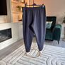 Ladies Anthology Navy Barrel Leg Joggers Image 10