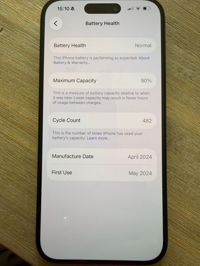 iphone 15 pro 128 GB