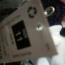 bnwt size 11 navy sparkly converse style shoe Image 3