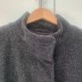Charcoal coat. Size 14 Image 3