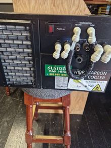 full home bar setup