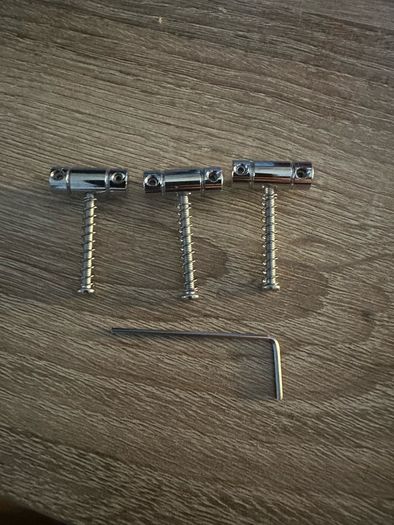 telecaster vintage chrome saddles