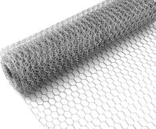 FREE P&P Chicken Wire Mesh, 35cm x 6m Galvanized Hexagonal Garden Netting Fencing, for Pet Poultry Animal Rabbit Chicken Fencing/DIY Craft and Home Decoration
