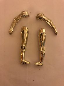 Vintage Star Wars C3-PO Spare Parts