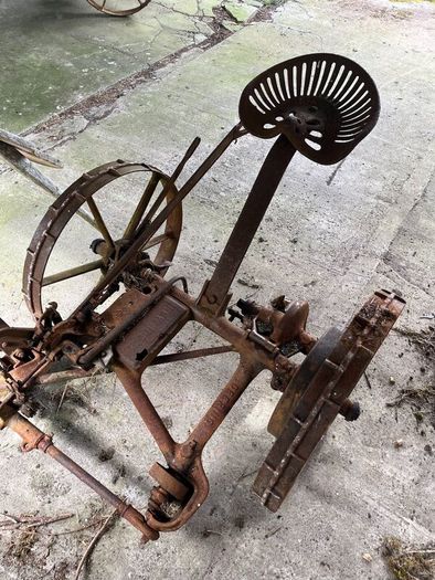 Vintage Pierce Horse-Drawn Finger Bar Mower
