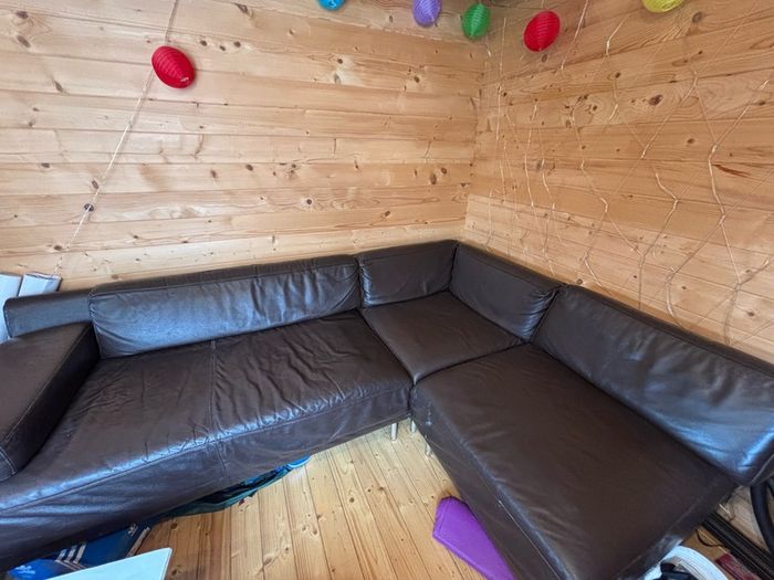 Corner Leather Couch