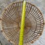 30cm Rattan style light shades x 2 Image 3