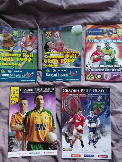 Ulster GAA Programme Bundle