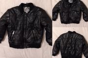 Faux Leather Jacket, New With Tags