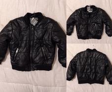Faux Leather Jacket, New With Tags