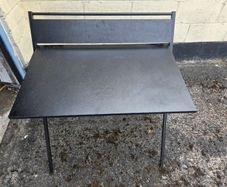 Fold-Up Metal Desk